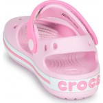 Crocs Crocband Sandal Παιδικά Πέδιλα ροζ 12856-6GD