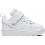 Nike Court Borough Low 2 TDV Βρεφικά Παπούτσια λευκό BQ5453-100